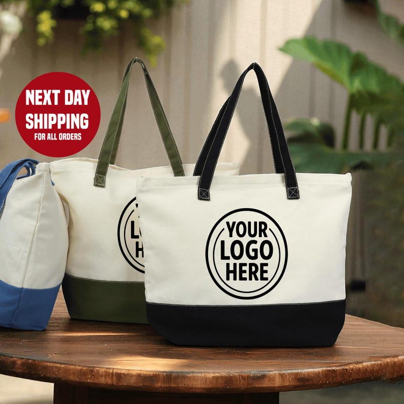 Women Bags Company - Tas Tote Logo Kustom Tas Kanvas