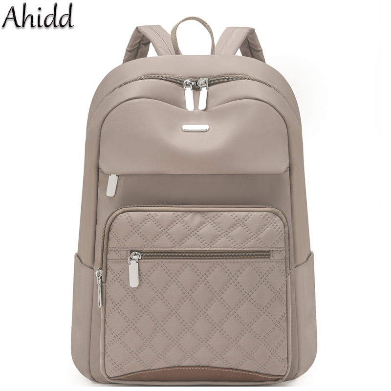 Women Bags Deals - Tas Ransel Wanita Motif Kotak-kotak, Tahan