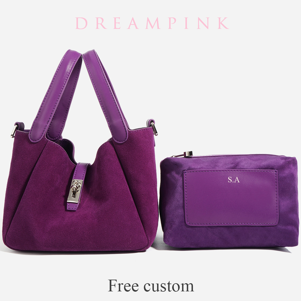 Women Bags Uae - Tas wanita mewah kulit Suede tas
