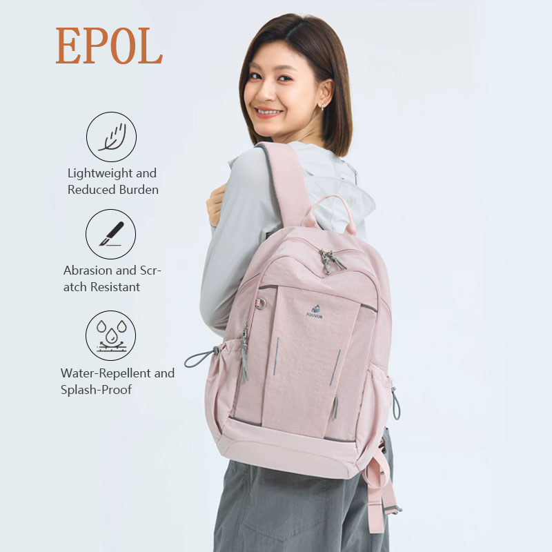 Women Bags With Laptop Compartment - EPOL Ransel Kanvas Wanita Tren 2026