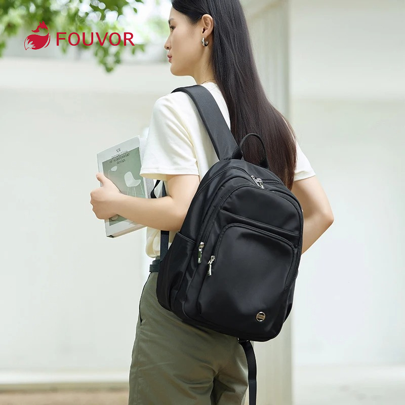 Women Bags With Laptop Compartment - Fouvor Ransel Kabin Pesawat Tali Dapat