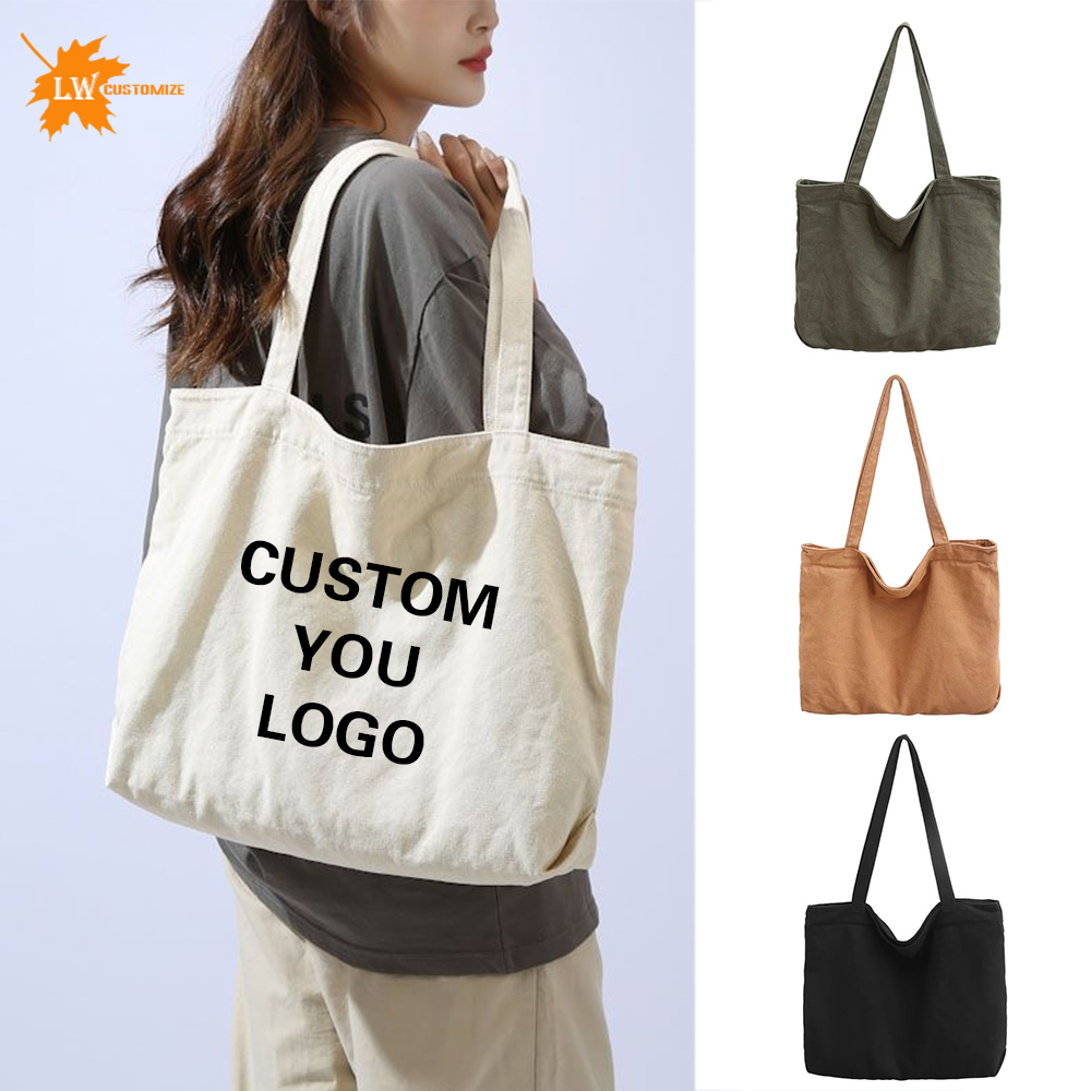 Women Bags Name - Tas Tote Logo Kustom Kapasitas Besar