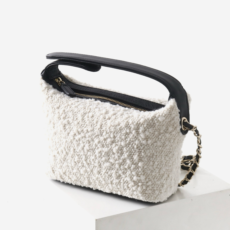 Mini Purse Chain - Tas Hobo Mini Klasik Kulit untuk