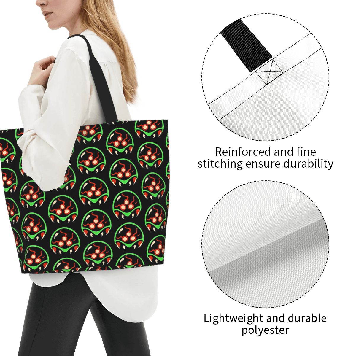 Metroid Vector Shopping Tote B - Women Bags Vector ulasan dan harga
