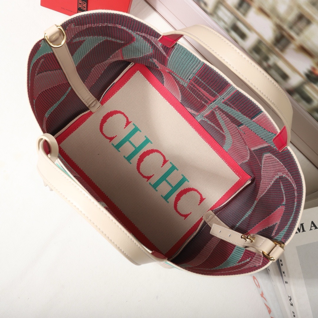 Tas Tote Cetak Modis CH Wanita - Women Bags With Laptop Compartment ulasan dan harga
