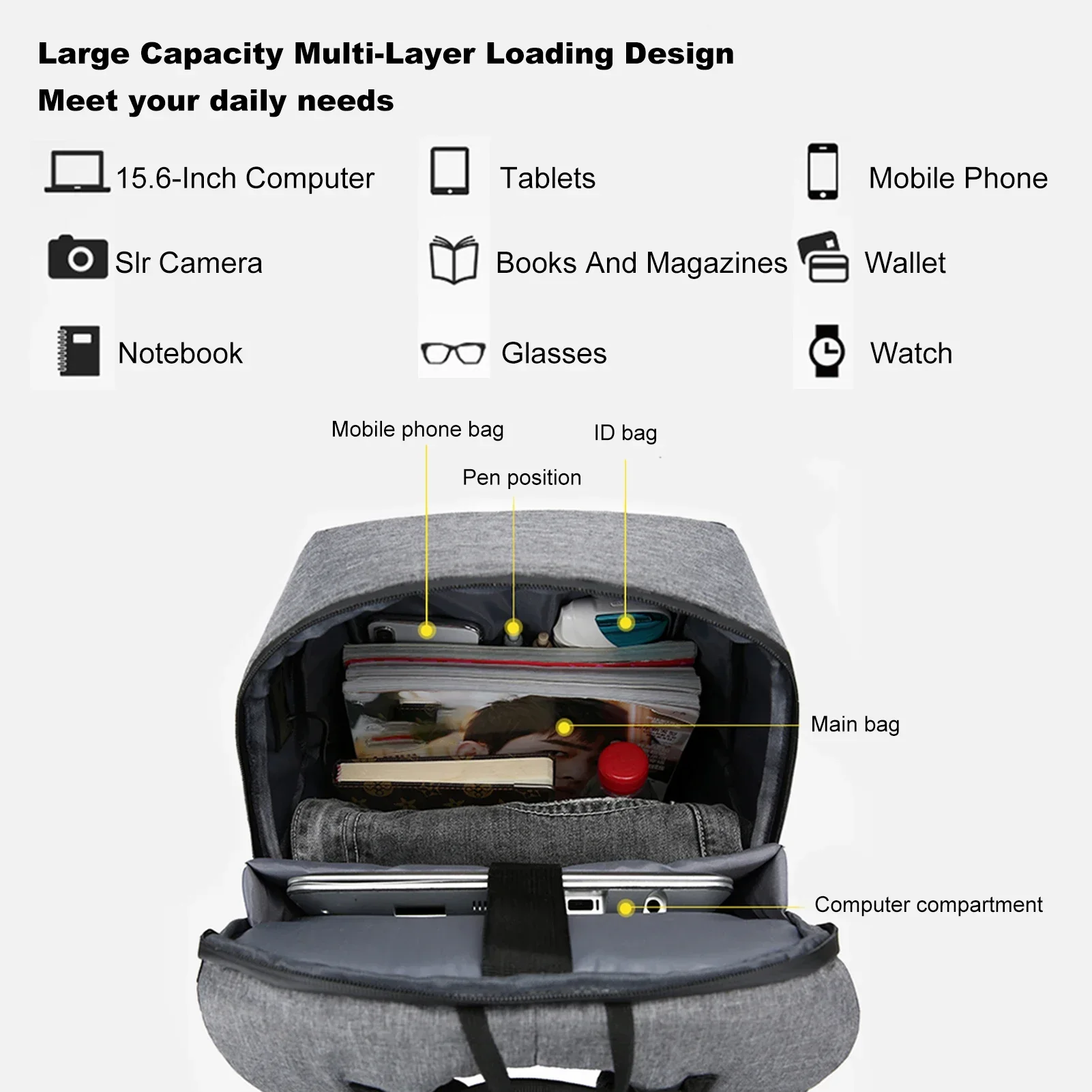Ransel Laptop untuk Tas Laptop - Women Bags With Laptop Compartment ulasan dan harga