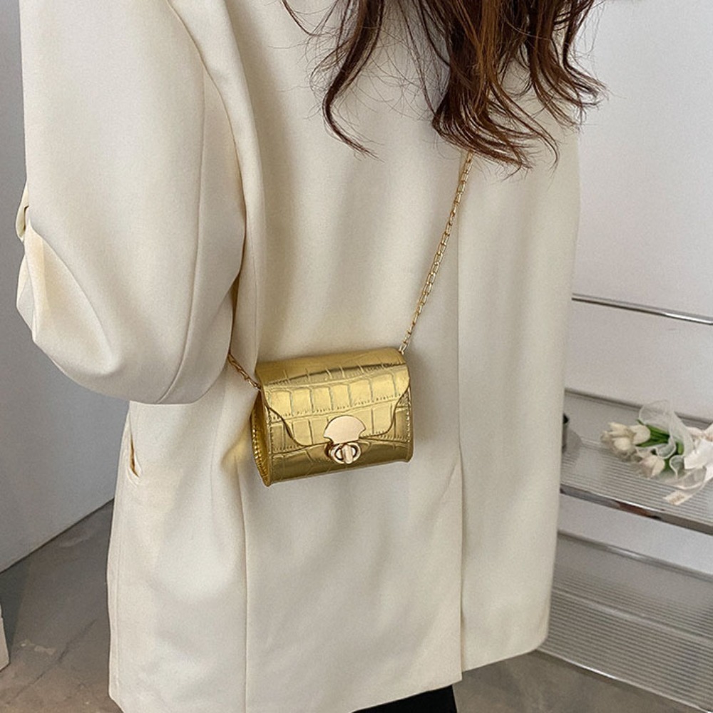 Tas bahu Mini trendi, tas kuri - Mini Purse Chain ulasan dan harga