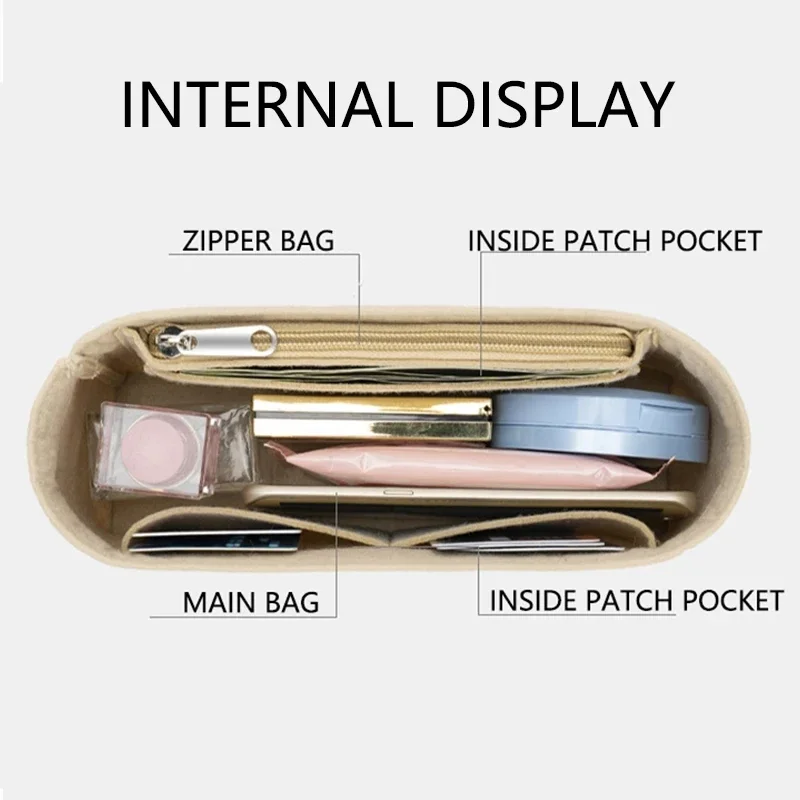Organizer Tas Sisipan Kain Fel - Women Bags Hermes ulasan dan harga