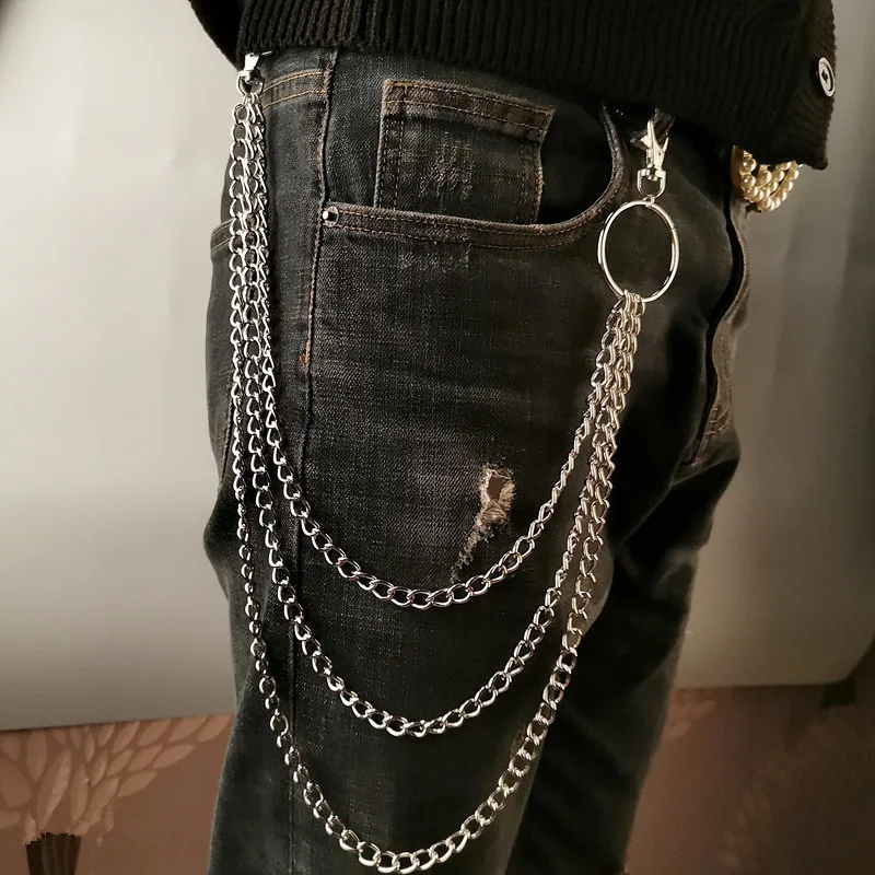 Sabuk Rantai Logam Punk dengan - Mini Purse Chain ulasan dan harga