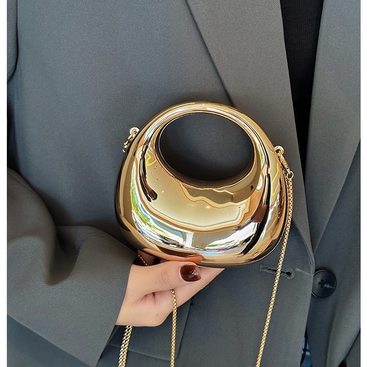 Tas Malam Mini Emas, Dompet da - Mini Purse Chain ulasan dan harga