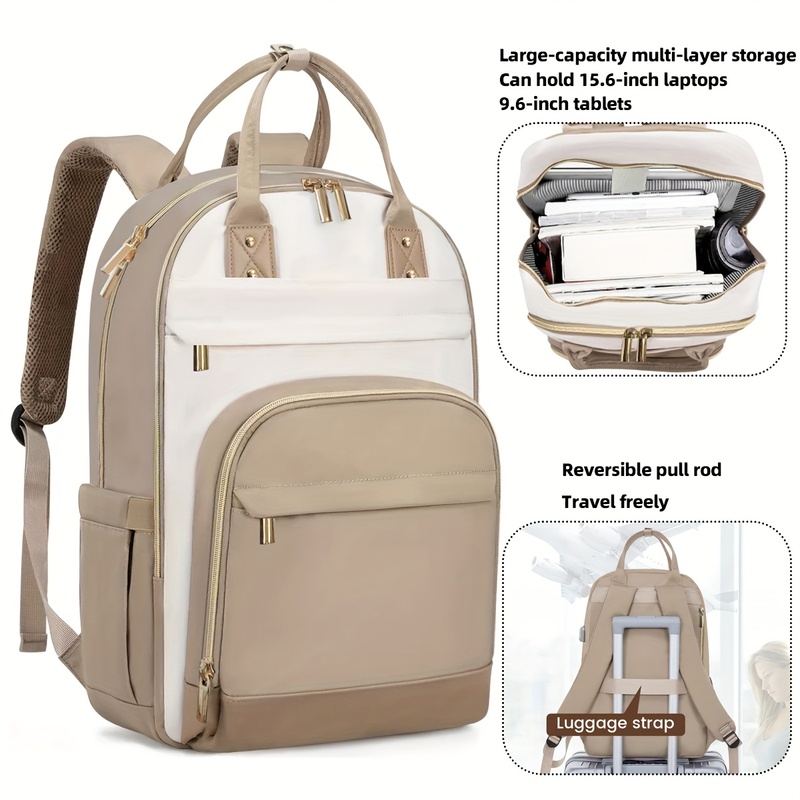 Tas ransel wanita multi-warna  - Women Bags With Laptop Compartment ulasan dan harga