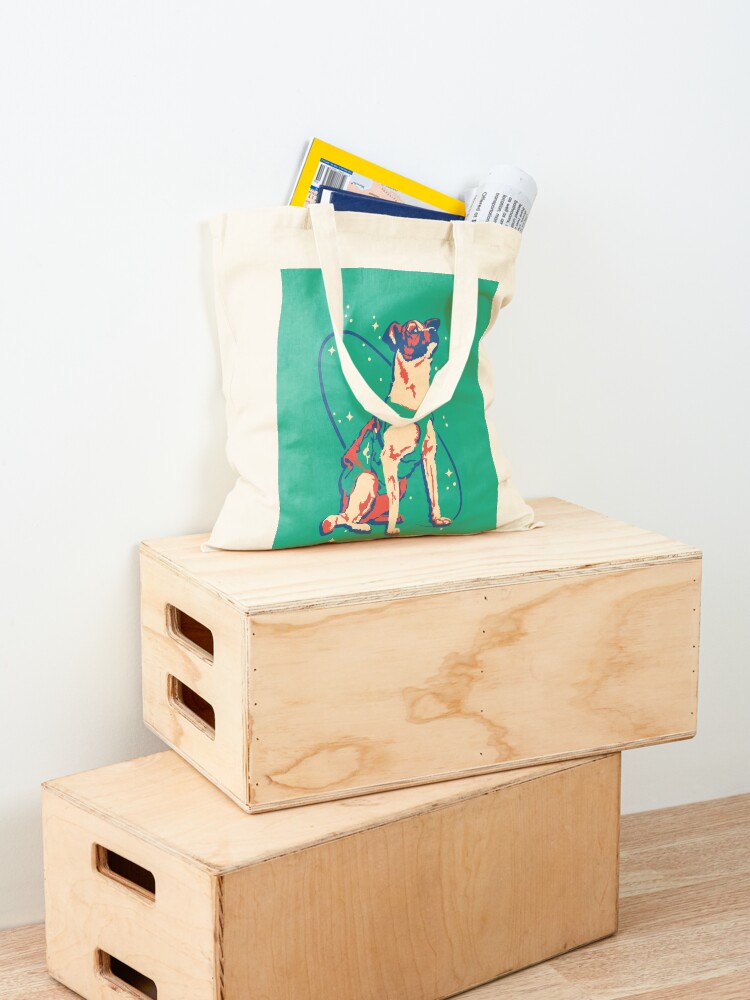 Ilustrasi Anjing Luar Angkasa  - Women Bags Vector ulasan dan harga