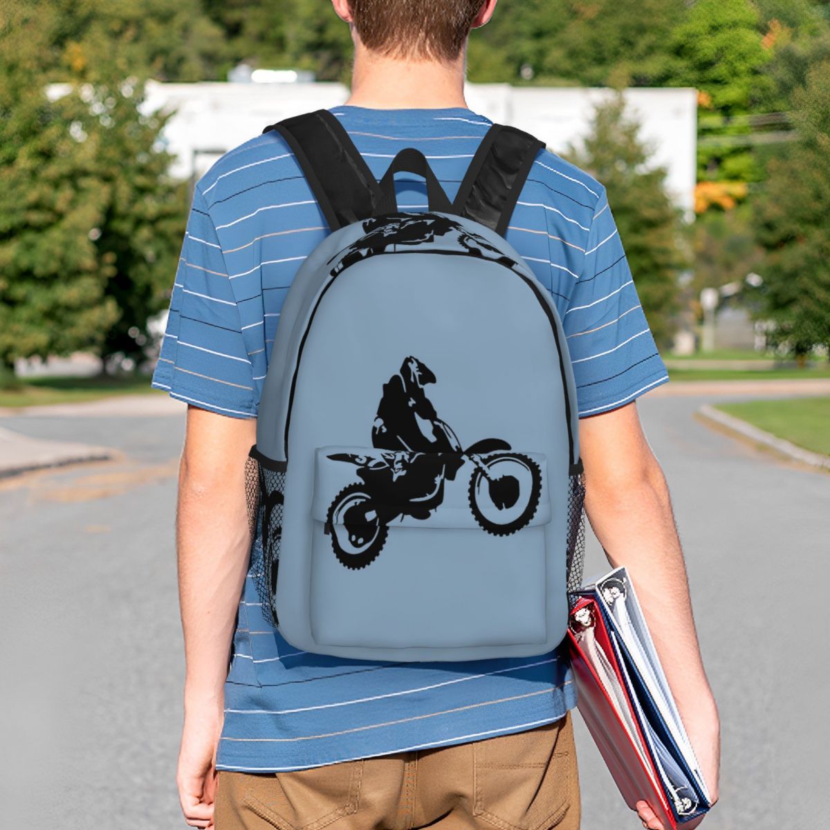 Moto X Dirt Bike Monotone Vect - Women Bags Vector ulasan dan harga