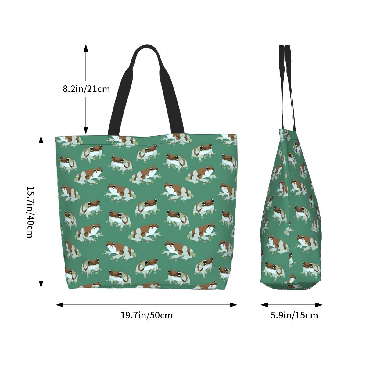 Tas Tote Belanja Pola Katak Su - Women Bags Amazon ulasan dan harga