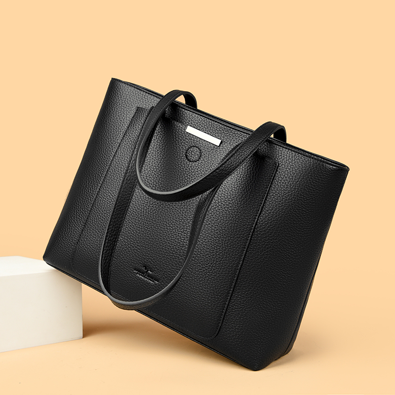 Tas Tangan Kulit Pu Lembut Mer - Women Bags With Laptop Compartment ulasan dan harga