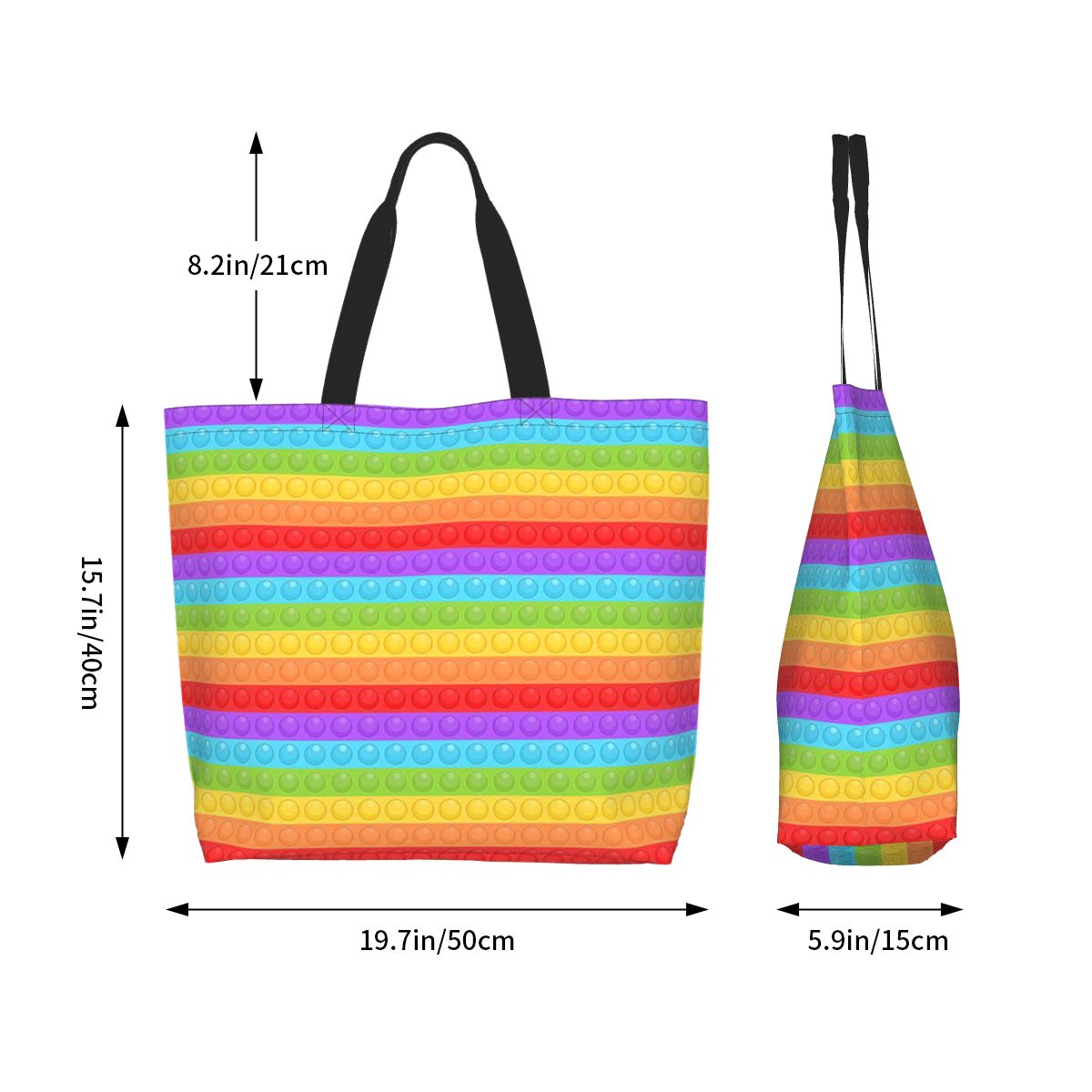 Tas Belanja Kanvas Pola Seamle - Women Bags Vector ulasan dan harga