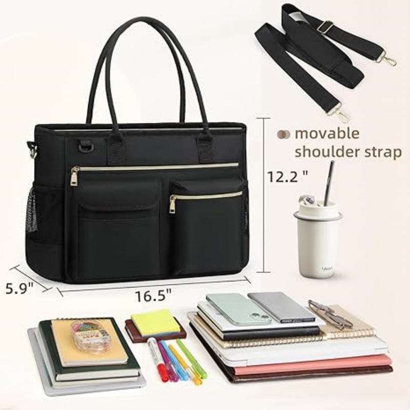 Tas Kerja Kapasitas Besar untu - Women Bags With Laptop Compartment ulasan dan harga