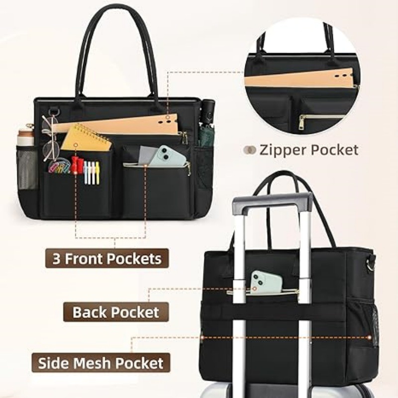 Tas Kerja Kapasitas Besar untu - Women Bags With Laptop Compartment ulasan dan harga