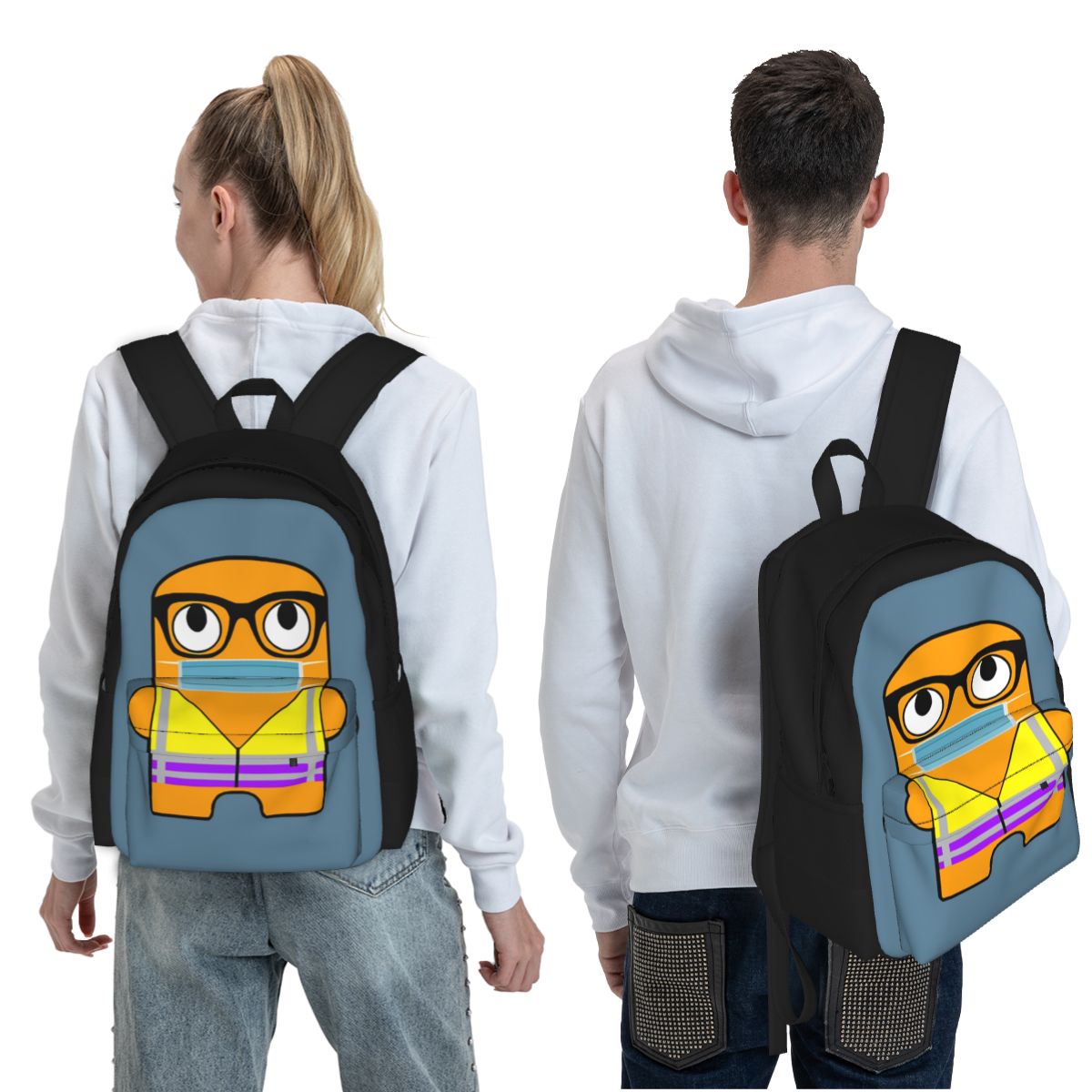 Amazon Smirk Face Tas Ransel P - Women Bags Amazon ulasan dan harga