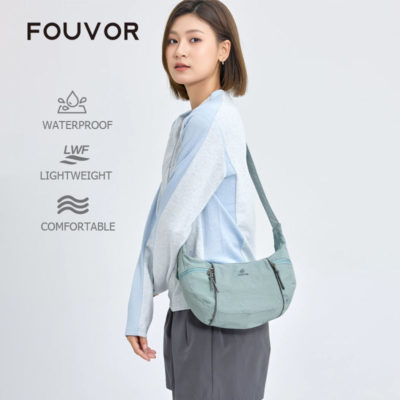 Fouvor Tas Selempang Nilon Tah - Women Bags With Laptop Compartment ulasan dan harga