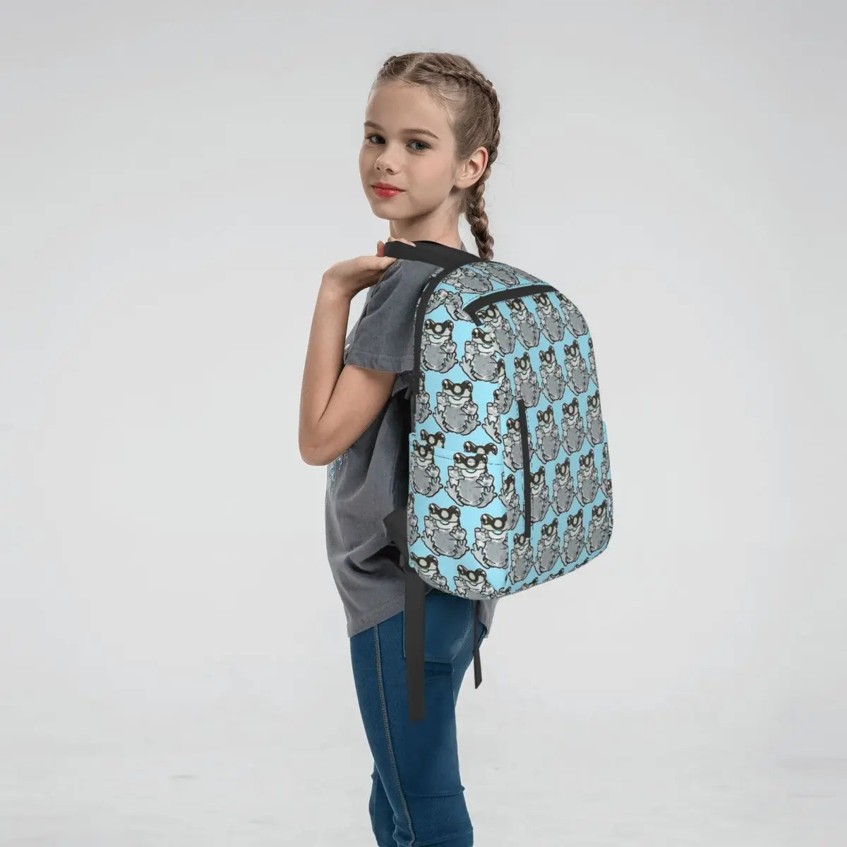 Amazon Milk Frog Blep Backpack - Women Bags Amazon ulasan dan harga